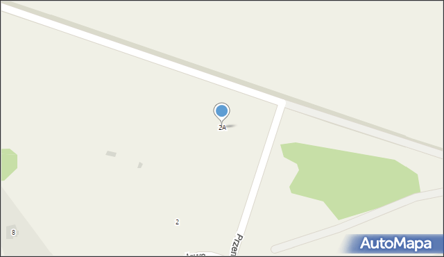 Tomaszowo, Przemysłowa, 2A, mapa Tomaszowo