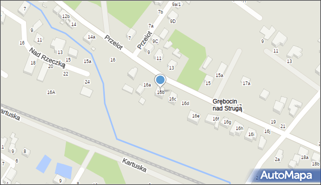 Toruń, Przelot, 16b, mapa Torunia