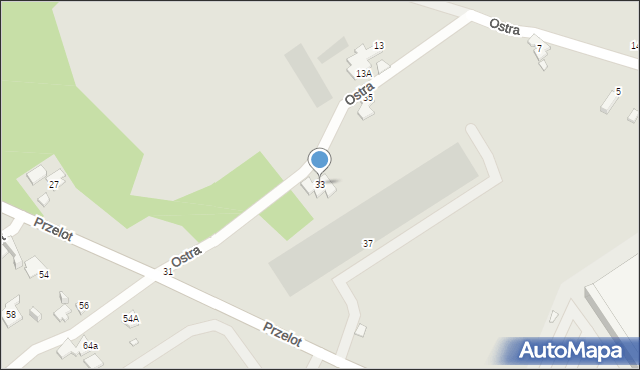 Toruń, Przelot, 33, mapa Torunia