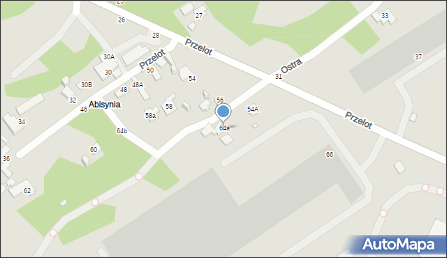 Toruń, Przelot, 64a, mapa Torunia