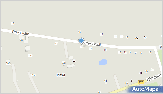 Toruń, Przy Grobli, 19, mapa Torunia