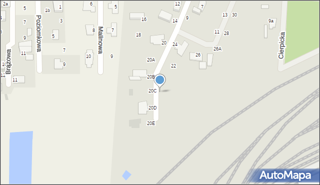 Toruń, Przy Nasypie, 22b, mapa Torunia