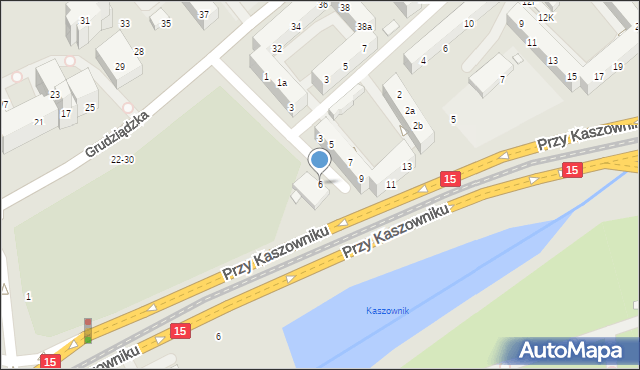 Toruń, Przy Rynku Wełnianym, 6, mapa Torunia