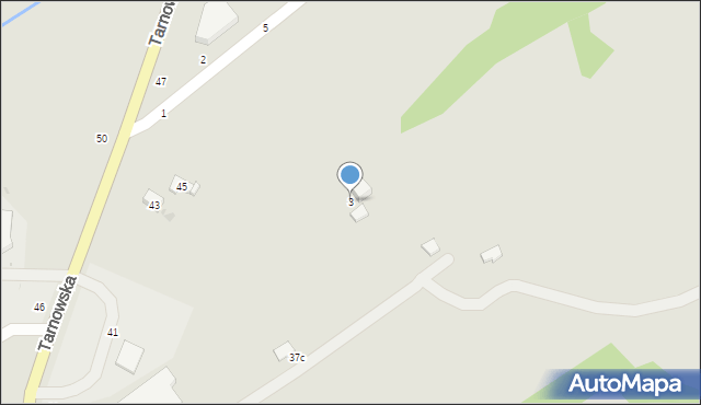 Tuchów, Przedmieście Górne, 3, mapa Tuchów