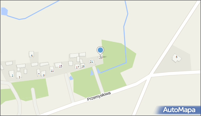 Turbia, Przemysłowa, 23, mapa Turbia