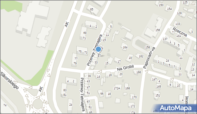 Tychy, Przerwy-Tetmajera Kazimierza, 29, mapa Tychów