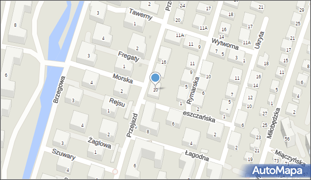 Warszawa, Przejazd, 10, mapa Warszawy