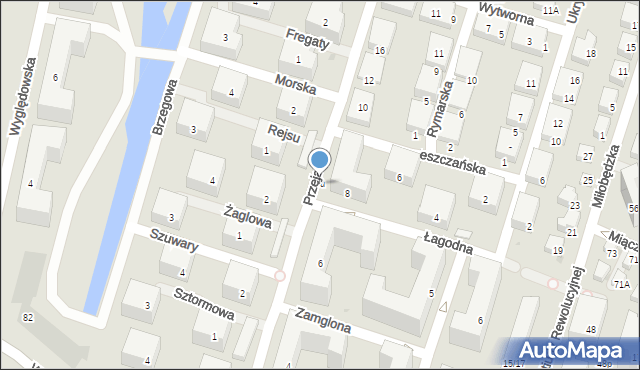 Warszawa, Przejazd, 6u, mapa Warszawy