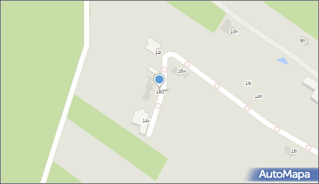 Warszawa, Prawdziwka, 14U, mapa Warszawy