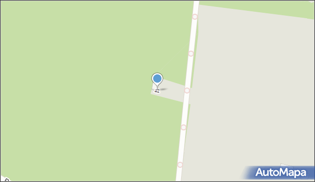 Warszawa, Prawdziwka, 42, mapa Warszawy