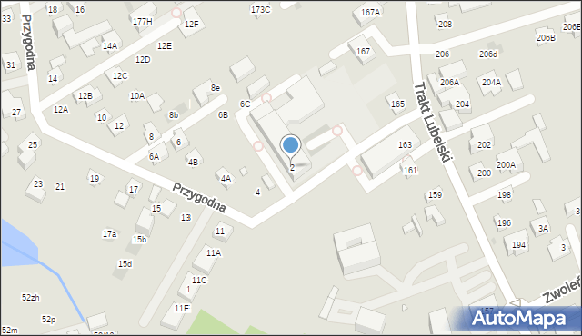 Warszawa, Przygodna, 2, mapa Warszawy
