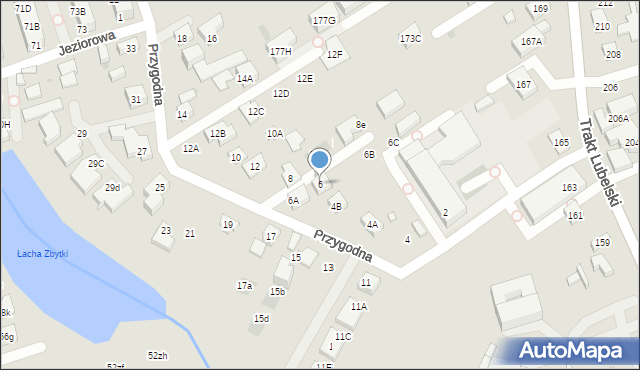 Warszawa, Przygodna, 6, mapa Warszawy