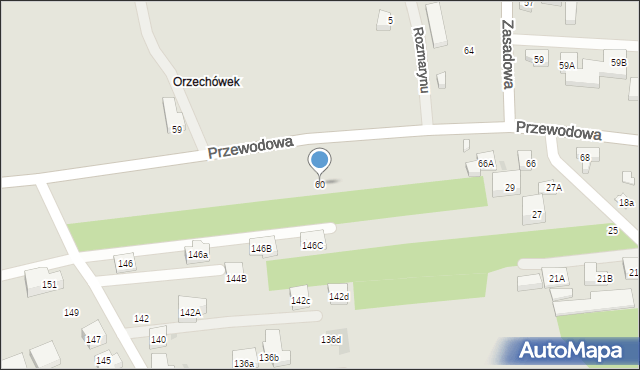 Warszawa, Przewodowa, 60, mapa Warszawy