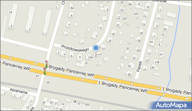 Wejherowo, Pruszkowskiego Kazimierza, płk., 12, mapa Wejherowo