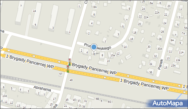 Wejherowo, Pruszkowskiego Kazimierza, płk., 6, mapa Wejherowo