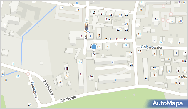 Wejherowo, Przebendowskiego, 2A, mapa Wejherowo