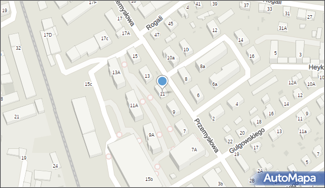 Wejherowo, Przemysłowa, 11, mapa Wejherowo