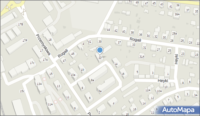 Wejherowo, Przemysłowa, 12, mapa Wejherowo