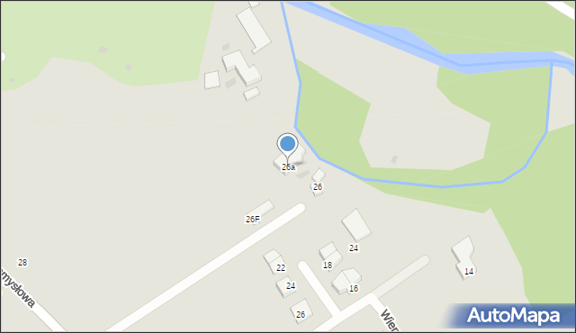 Wejherowo, Przemysłowa, 26a, mapa Wejherowo
