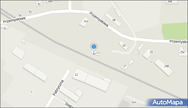 Wejherowo, Przemysłowa, 31, mapa Wejherowo