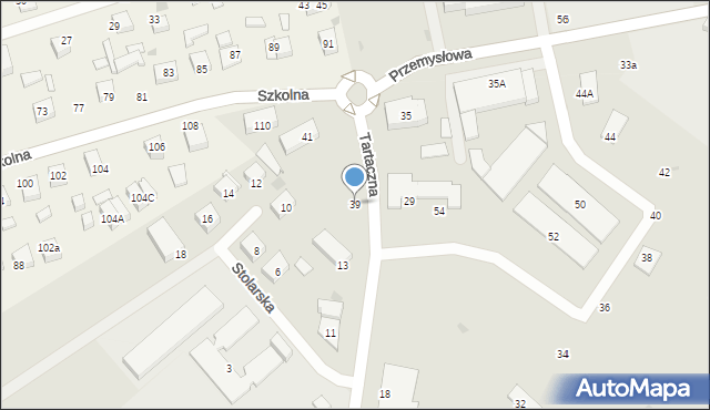 Wejherowo, Przemysłowa, 39, mapa Wejherowo