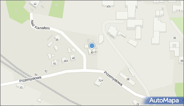 Wejherowo, Przemysłowa, 40, mapa Wejherowo