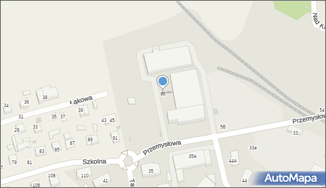 Wejherowo, Przemysłowa, 86, mapa Wejherowo