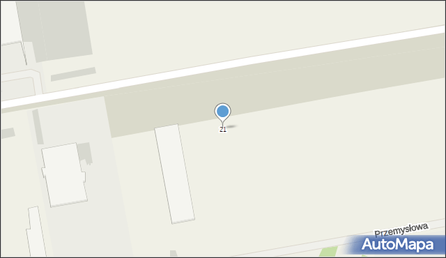 Wiechlice, Przemysłowa, 21, mapa Wiechlice