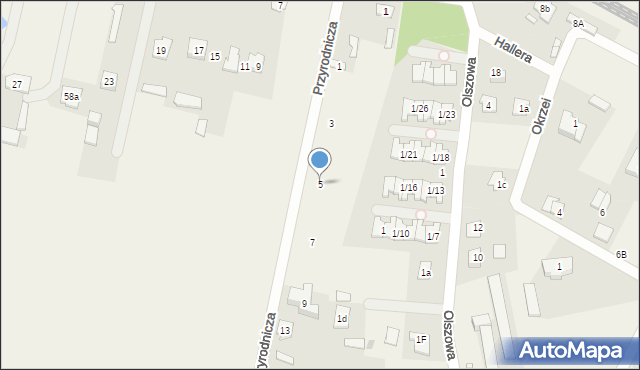 Wielgolas Duchnowski, Przyrodnicza, 5, mapa Wielgolas Duchnowski