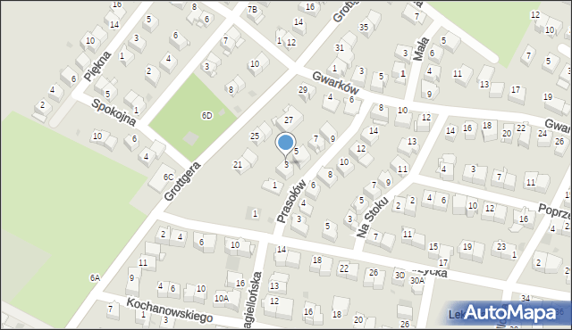 Wieliczka, Prasołów, 3, mapa Wieliczka