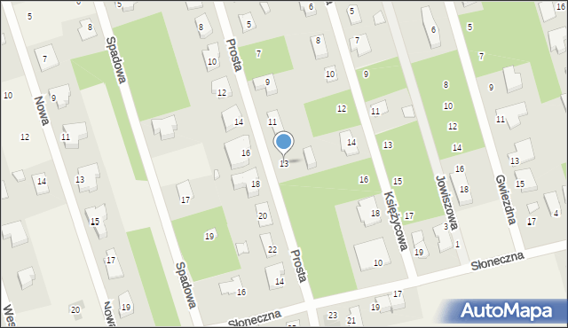 Wierzchowisko, Prosta, 13, mapa Wierzchowisko