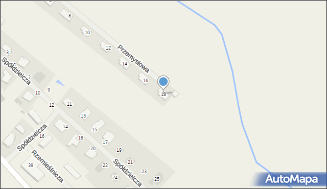 Wilkowice, Przemysłowa, 18, mapa Wilkowice