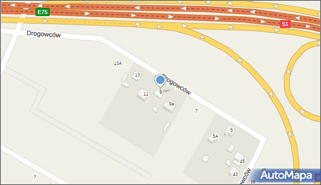 Wojkowice Kościelne, Przeczycka, 9, mapa Wojkowice Kościelne