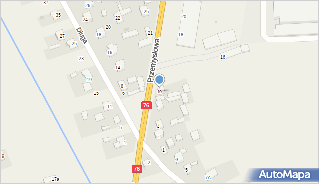Wola Rębkowska, Przemysłowa, 10, mapa Wola Rębkowska