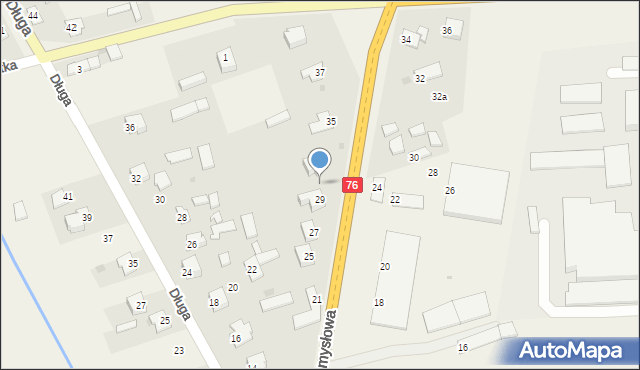 Wola Rębkowska, Przemysłowa, 31, mapa Wola Rębkowska