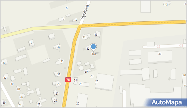 Wola Rębkowska, Przemysłowa, 32a, mapa Wola Rębkowska
