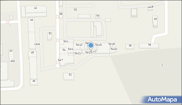 Wola Rębkowska, Przemysłowa, 54/24, mapa Wola Rębkowska