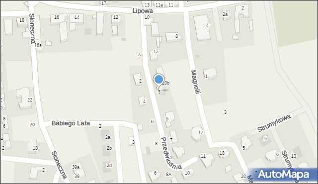 Wołczkowo, Przedwiośnia, 3, mapa Wołczkowo