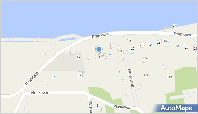 Wólka-Wojciechówek, Promowa, 4, mapa Wólka-Wojciechówek