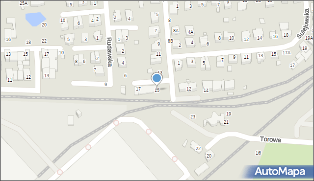 Wrocław, Prusicka, 15, mapa Wrocławia