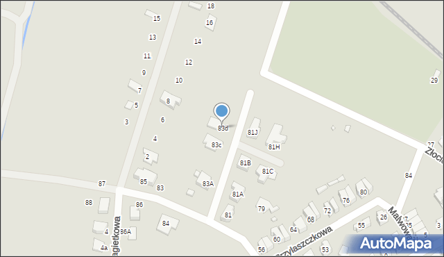 Wrocław, Przedwiośnie, 83d, mapa Wrocławia