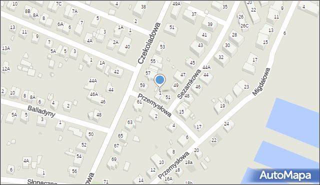 Wrocław, Przemysłowa, 1, mapa Wrocławia