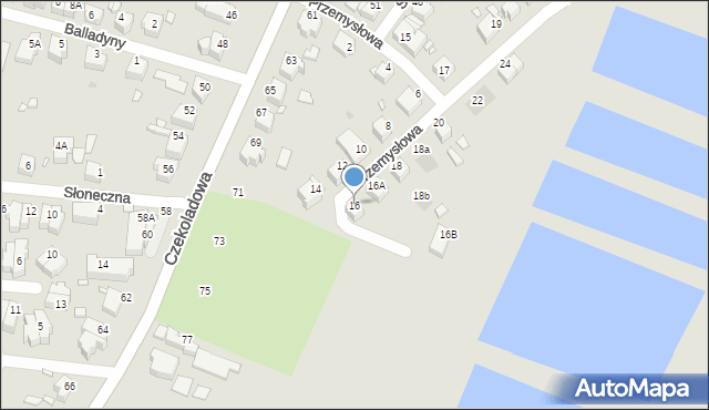 Wrocław, Przemysłowa, 16, mapa Wrocławia