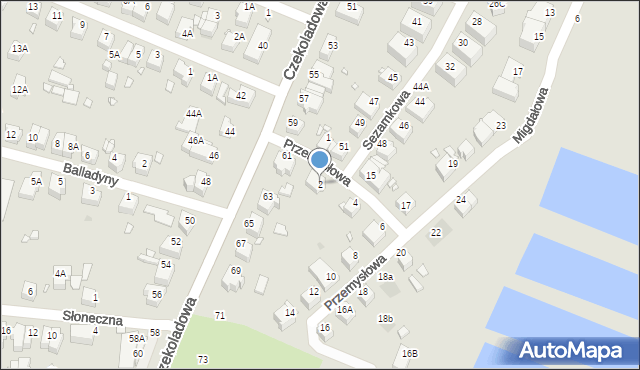 Wrocław, Przemysłowa, 2, mapa Wrocławia