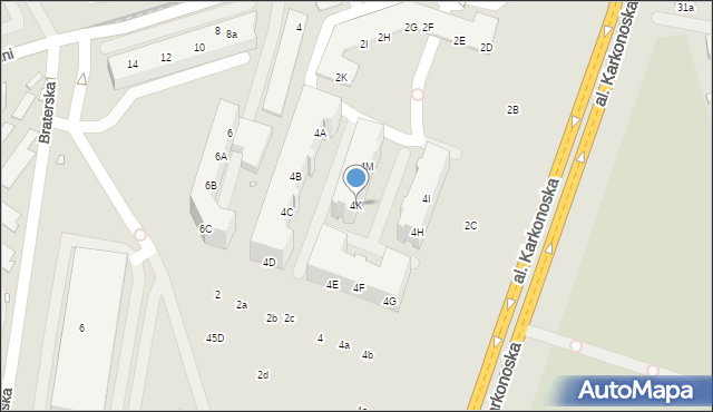 Wrocław, Przyjaźni, 4K, mapa Wrocławia