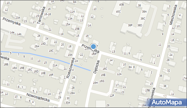 Wrocław, Przemyska, 16A, mapa Wrocławia