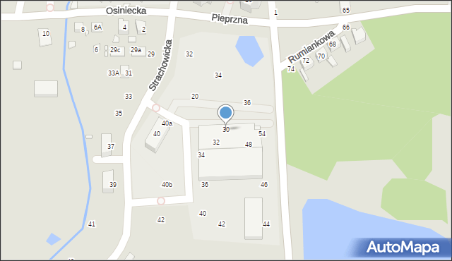 Wrocław, Przybyły Macieja, 30, mapa Wrocławia