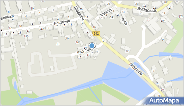 Wyrzysk, Przy Stawie, 7, mapa Wyrzysk