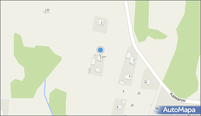 Wysoka, Przedszkolna, 1, mapa Wysoka