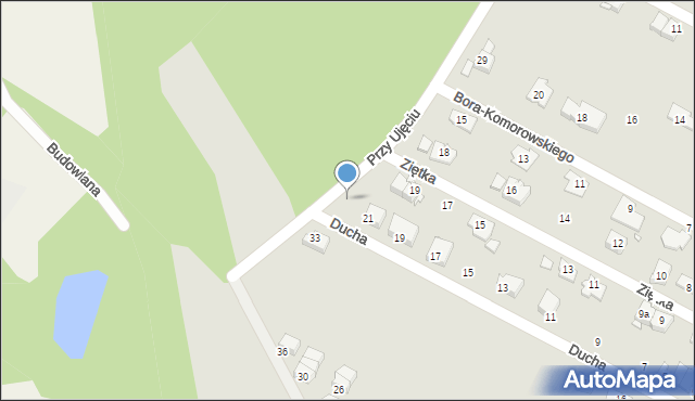 Zabrze, Przy Ujęciu, 31, mapa Zabrza